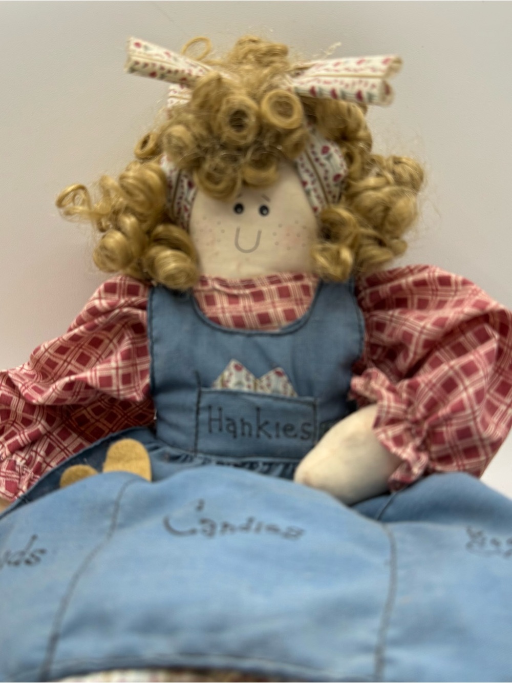 Vintage 1997 House Of Lloyd Hankie Helper Rag Doll